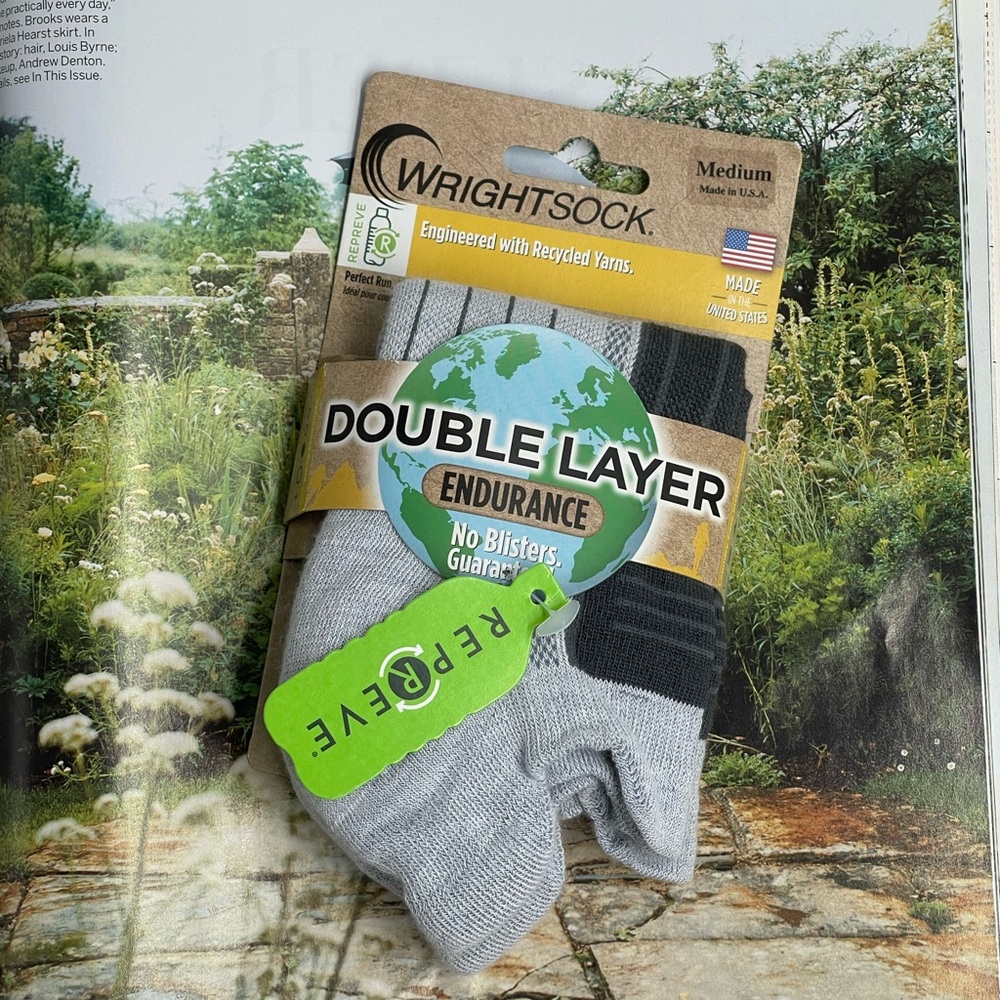 NWT WRIGHTSOCK ANTI BLISTER SYSTEM Socks
